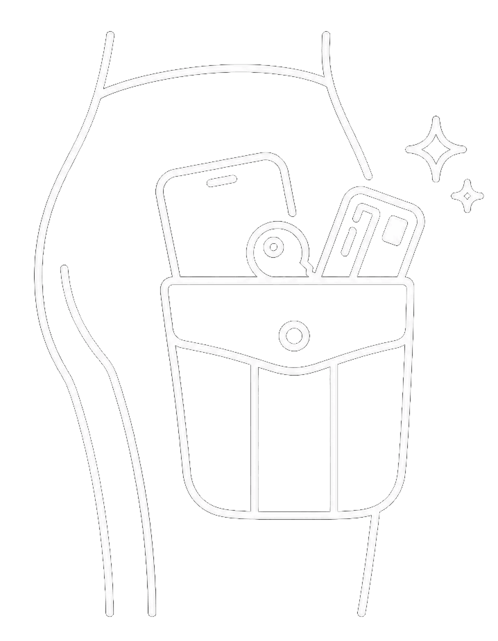 Stylish pockets